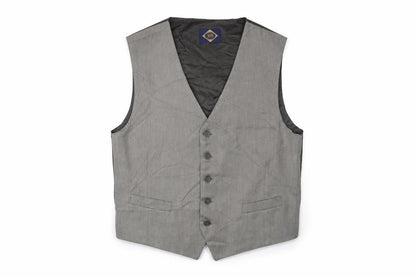 Elkvu Mens Brown   Jacket Suit Waistcoat Size 36