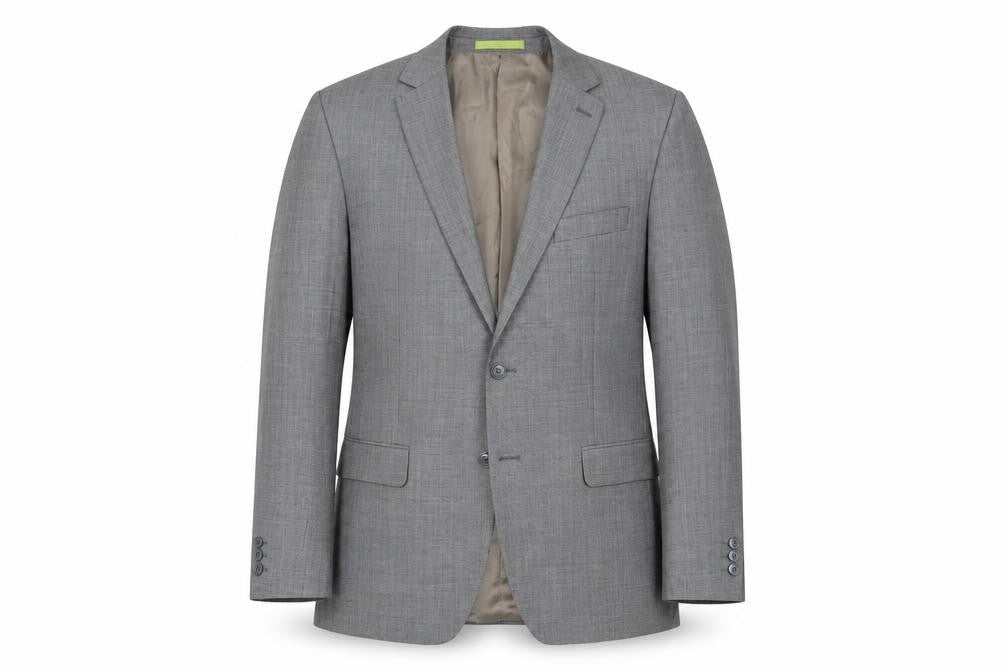 Mens UK Size 40 Burton Regular Grey Suit Jacket