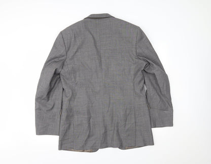 Mens UK Size 40 Burton Regular Grey Suit Jacket