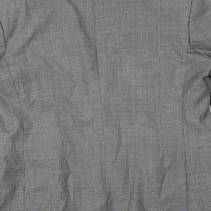 Mens UK Size 40 Burton Regular Grey Suit Jacket