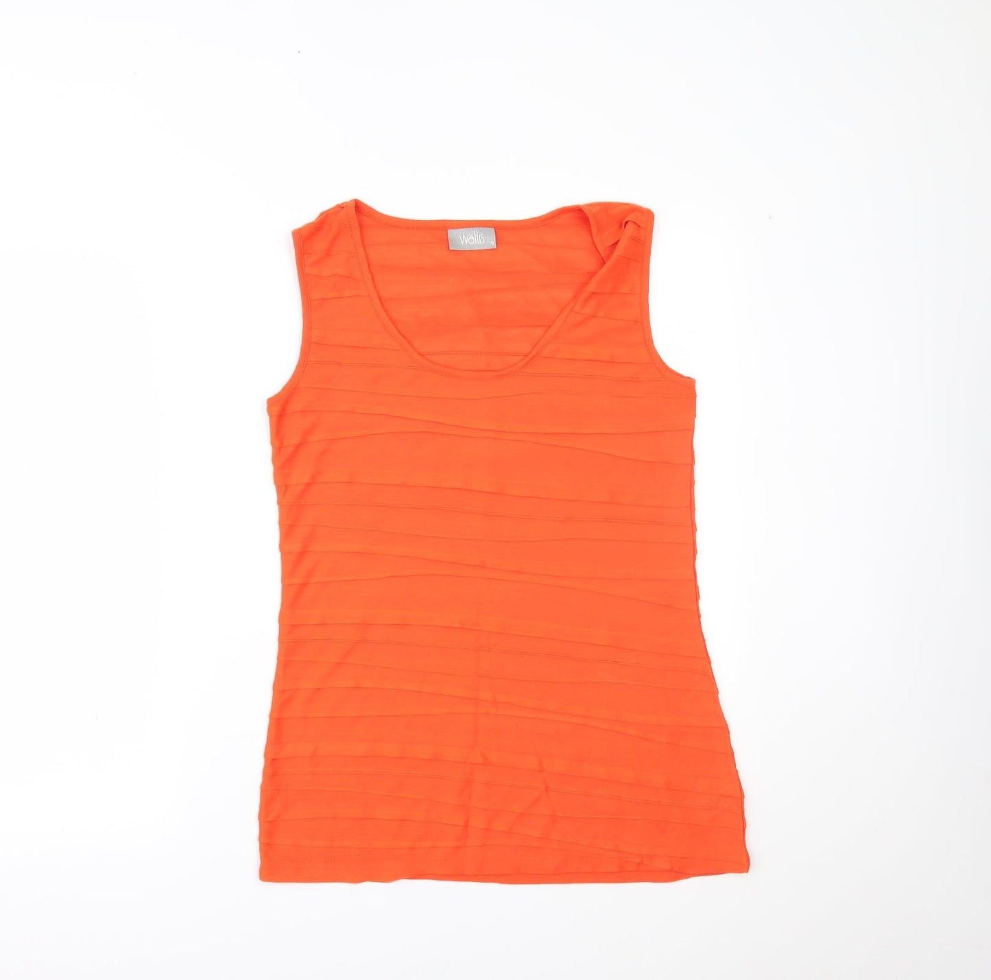 Womens UK Size 10 Wallis Orange Camisole Tank