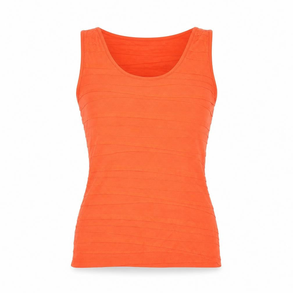 Womens UK Size 10 Wallis Orange Camisole Tank