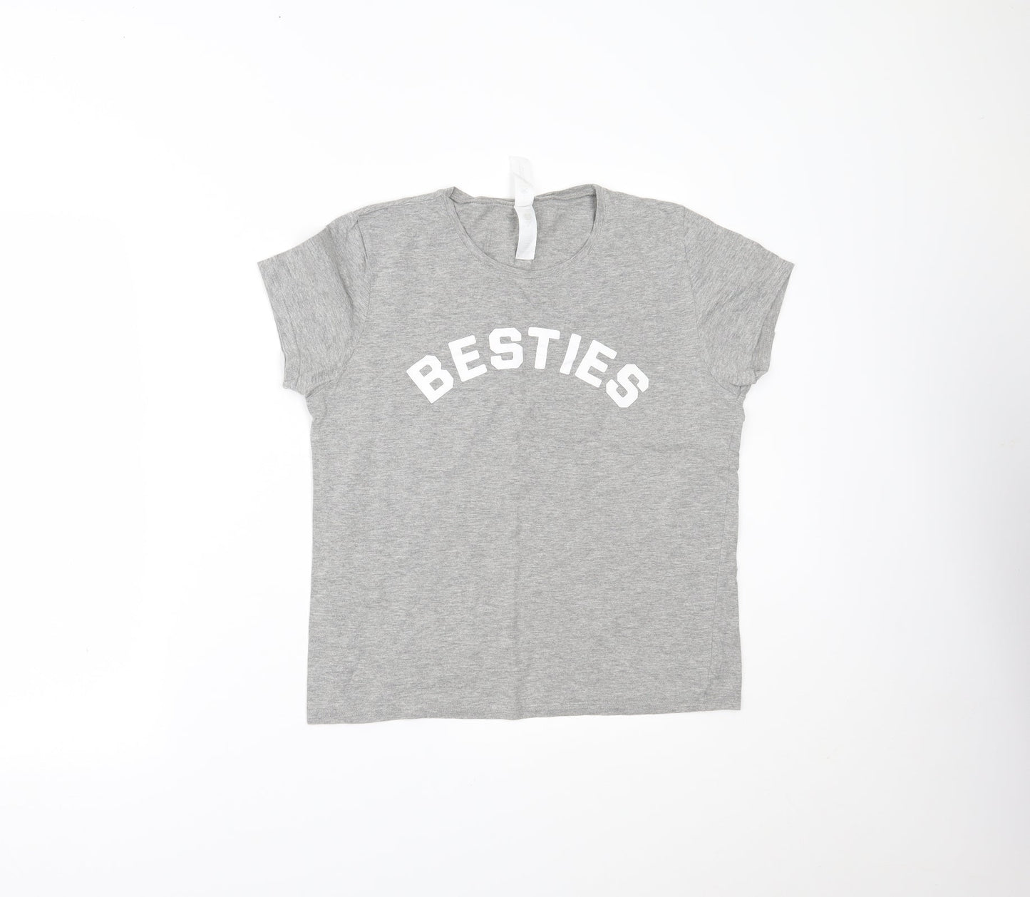 B&C Collection Womens Grey   Basic T-Shirt Size L