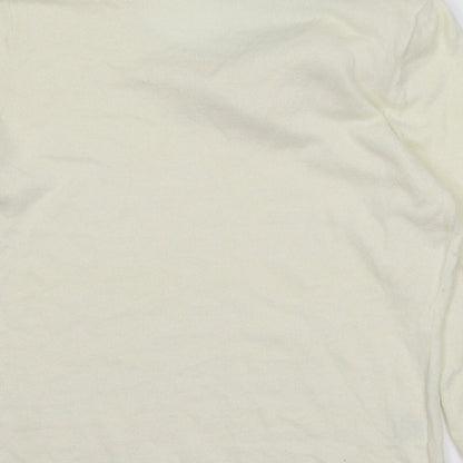 Soon Womens Ivory  Knit Pullover Jumper Size 14
