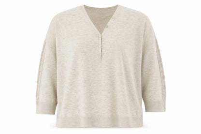 Womens UK Size L NEXT Beige Pullover Jumper
