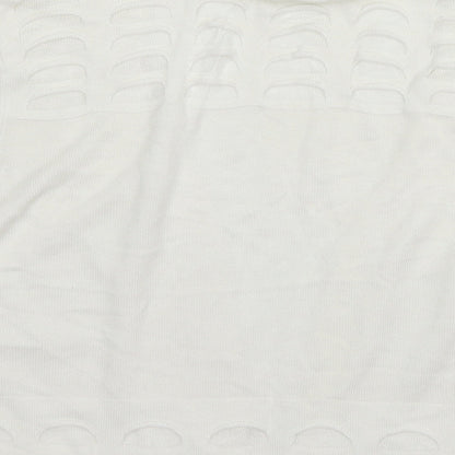 Womens UK Size 14 Per Una White Shrug Jumper
