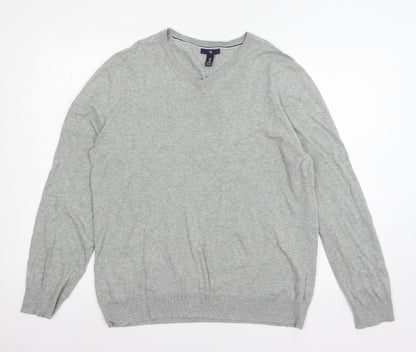 Gap Mens Grey  Knit Pullover Jumper Size M