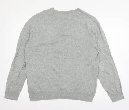 Gap Mens Grey  Knit Pullover Jumper Size M