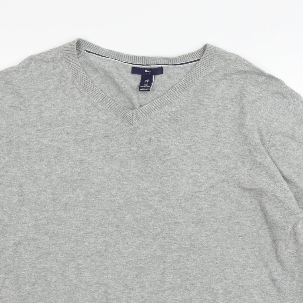 Gap Mens Grey  Knit Pullover Jumper Size M