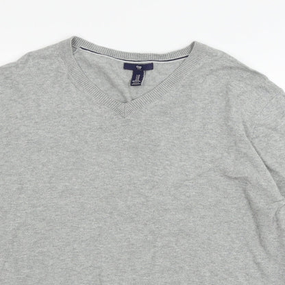 Gap Mens Grey  Knit Pullover Jumper Size M