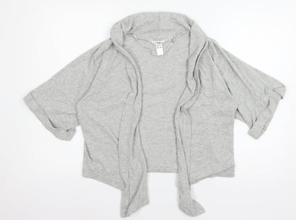 George Womens Grey  Knit Cardigan Jumper Size 14