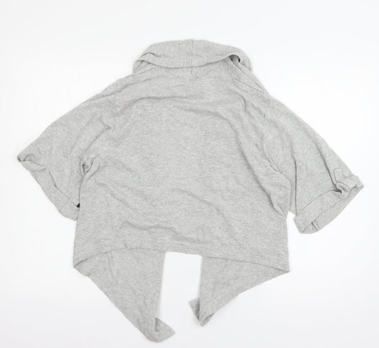 George Womens Grey  Knit Cardigan Jumper Size 14