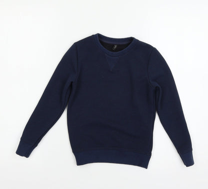Body Soul Boys Blue  Jersey Pullover Sweatshirt Size 6 Years