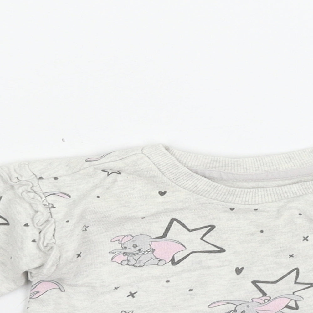 George Baby Grey  Jersey Pullover Jumper Size 3-6 Months  - Dum