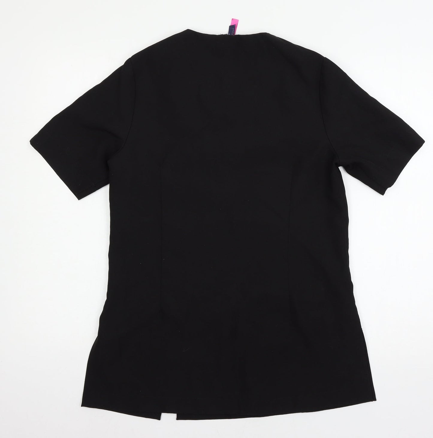 Womens UK Size 10 Premier Black Basic Blouse