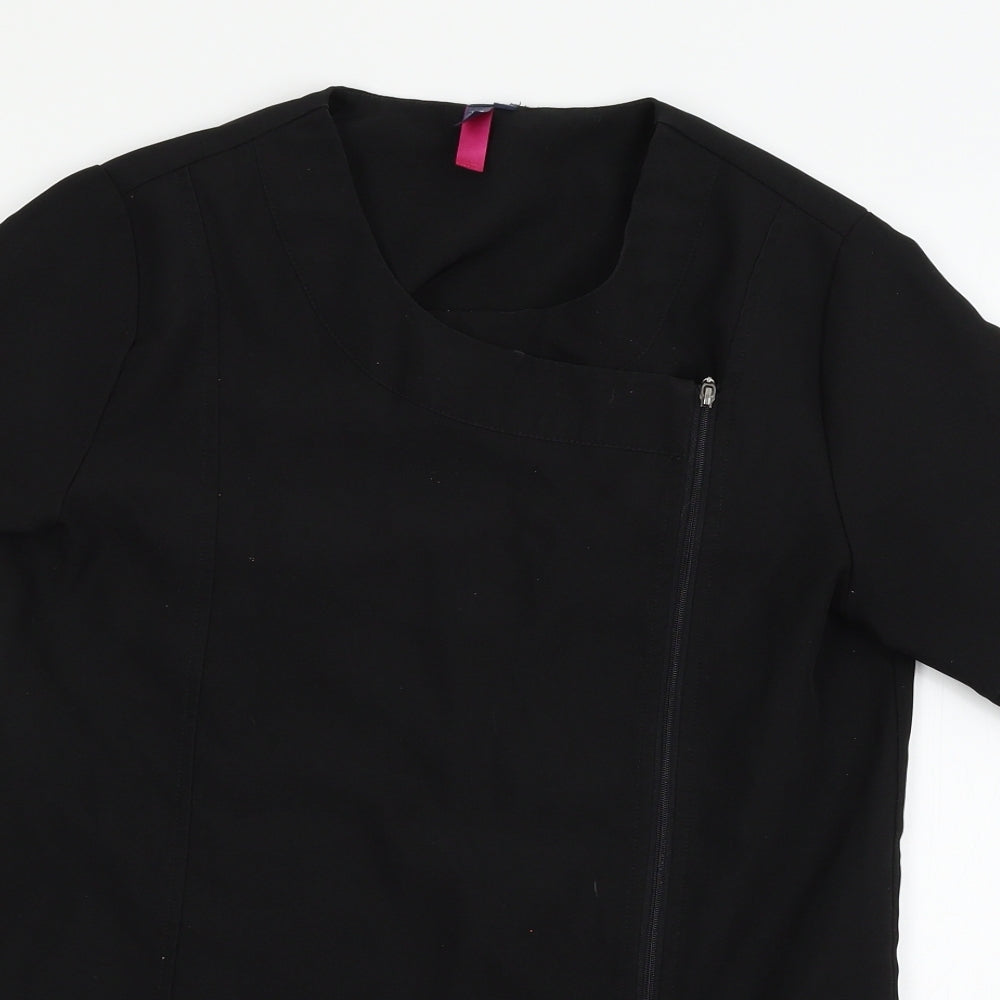 Womens UK Size 10 Premier Black Basic Blouse