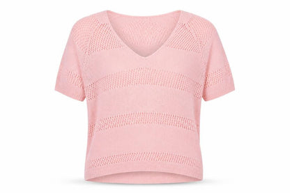 Womens UK Size 14 Papaya Pink Pullover Jumper