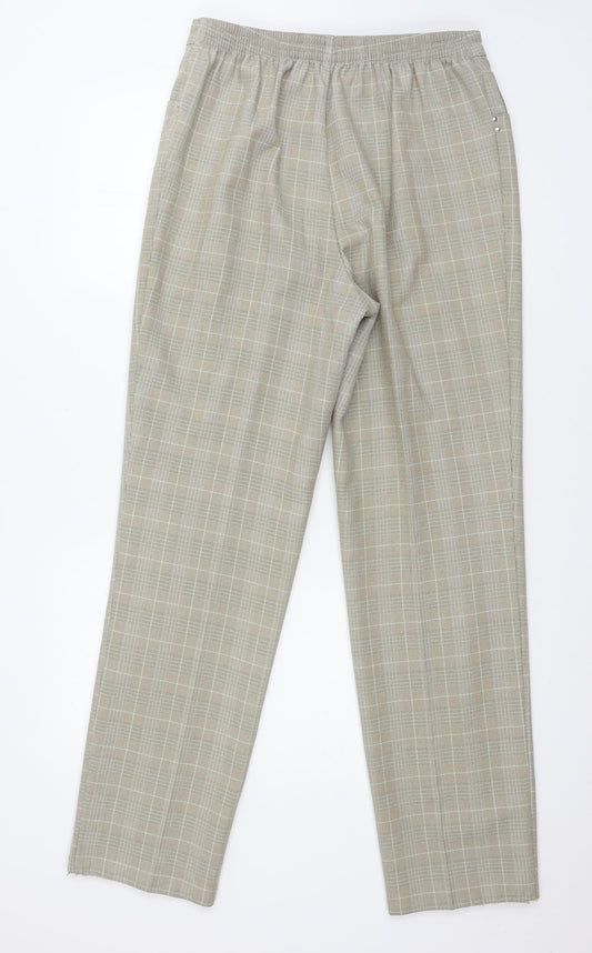 Womens UK Size 12 MArks Regular Fit  Beige Trousers