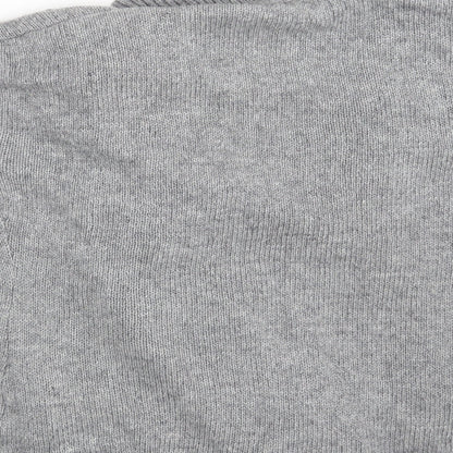 Boying Fashion Womens Grey   Wrap Jumper One Size
