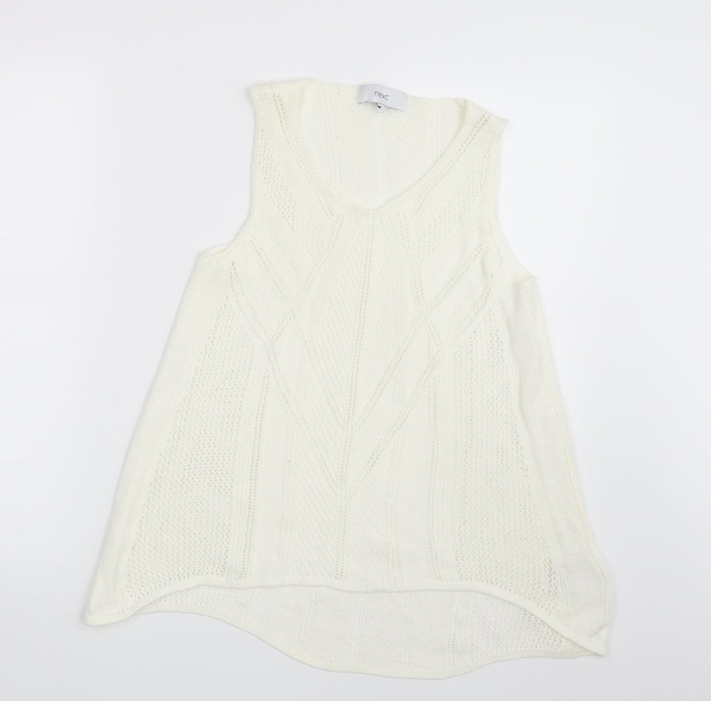Womens UK Size 14 New Look Ivory Pullover Jumper