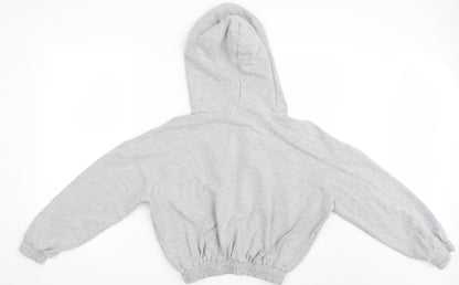 Wassyl Womens Grey   Pullover Hoodie Size M