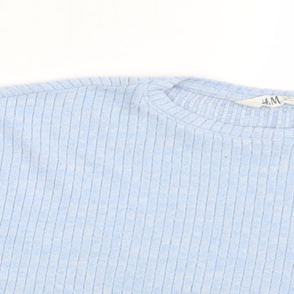 H&M Girls Blue   Pullover Jumper Size 10-11 Years