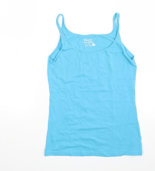 Dunnes Womens Blue   Camisole T-Shirt Size 12