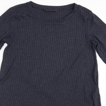 Womens UK Size 12 M&S Blue Pullover Jumper