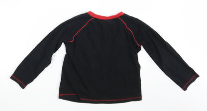 Star Wars Boys Black   Basic T-Shirt Size 7-8 Years