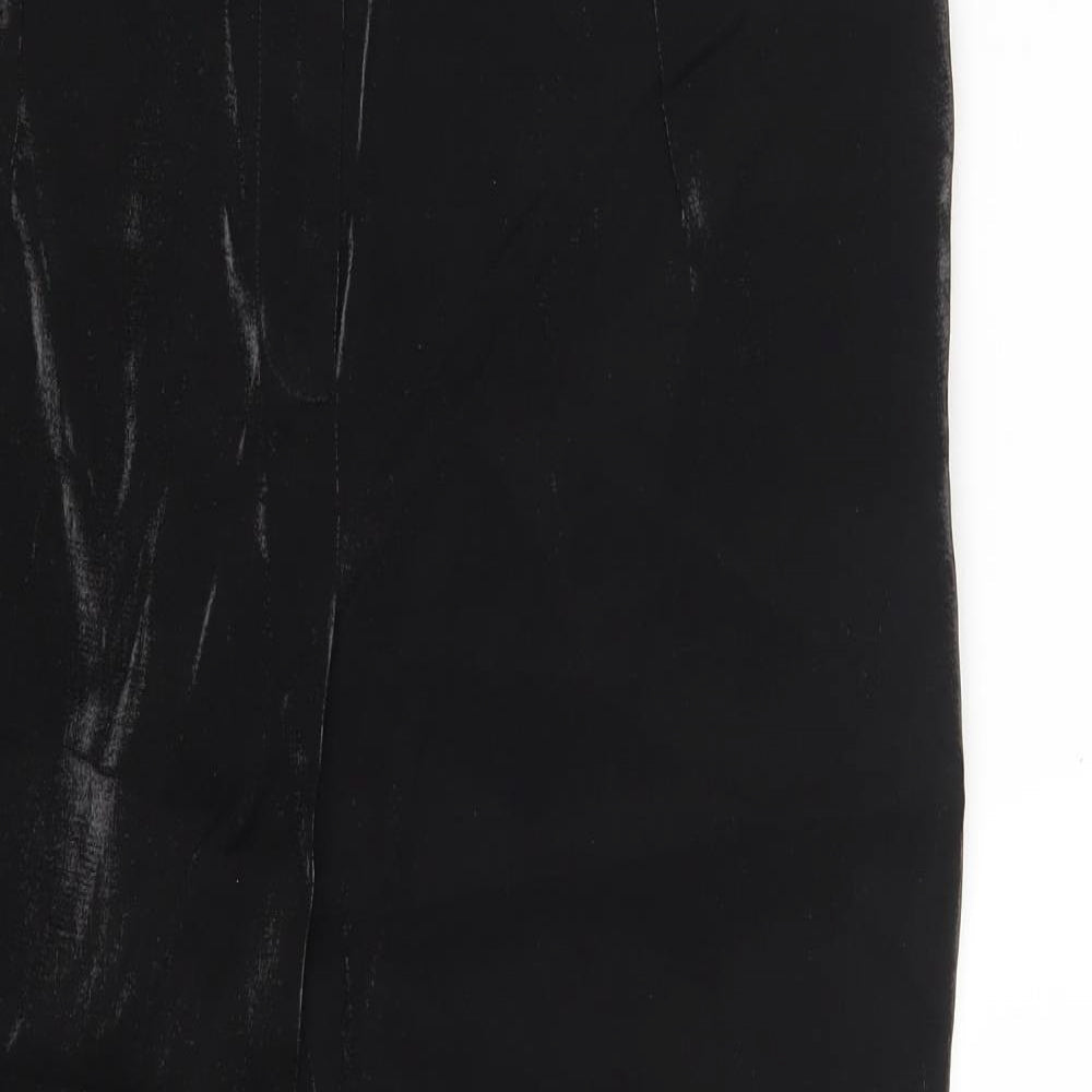 Womens UK Size 12 Linea Regular Fit Chino Black Trousers