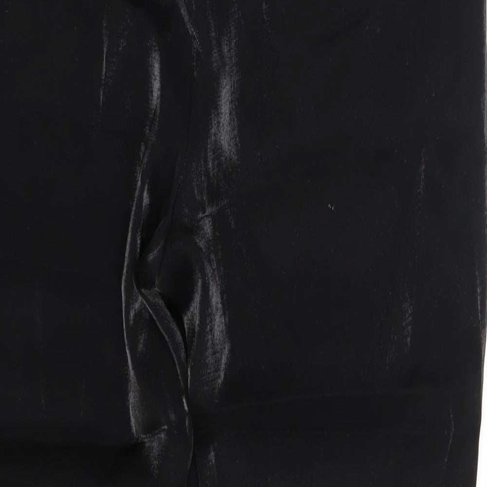 Womens UK Size 12 Linea Regular Fit Chino Black Trousers