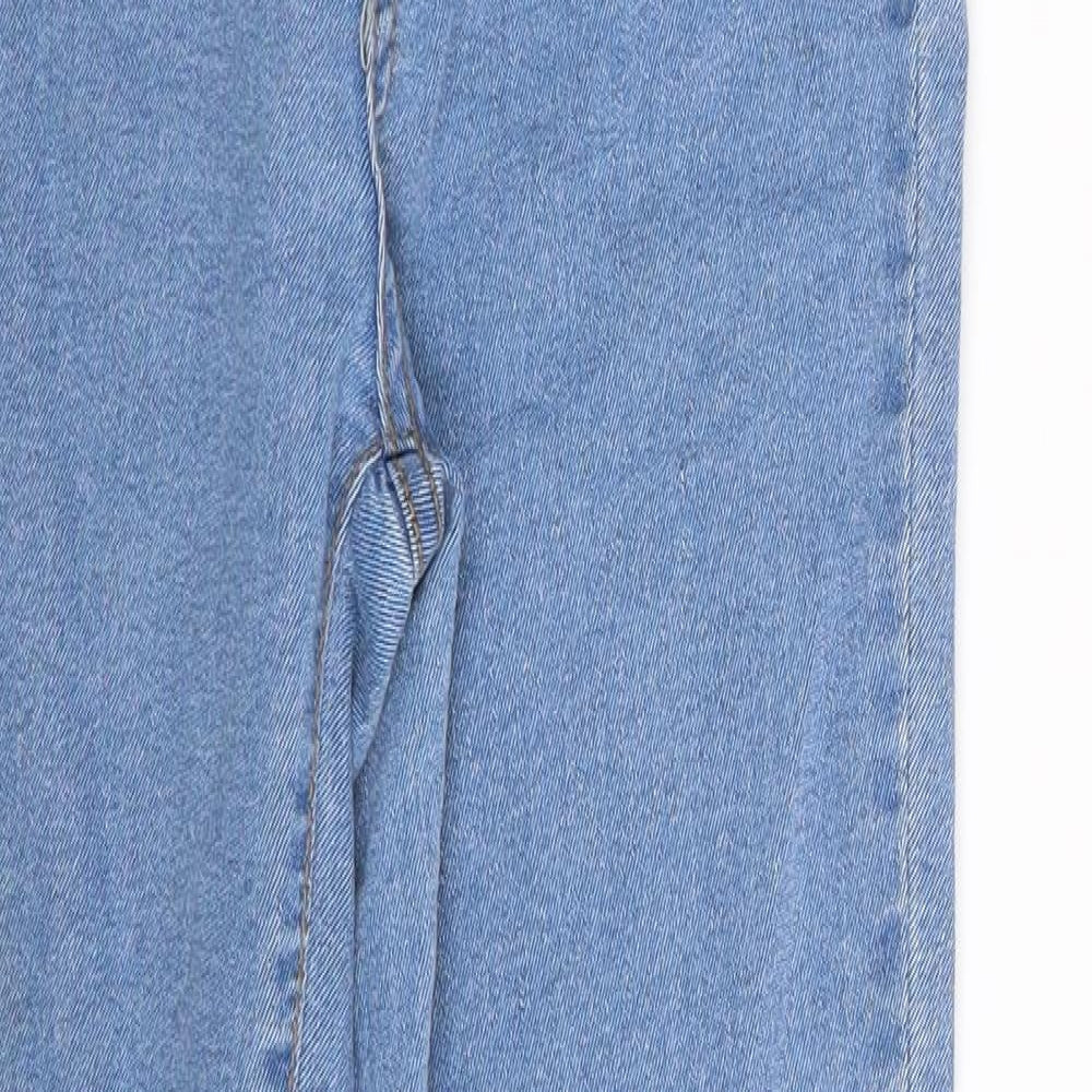 PRETTYLITTLETHING Womens Blue  Denim Jegging Jeans Size 6 L27 in