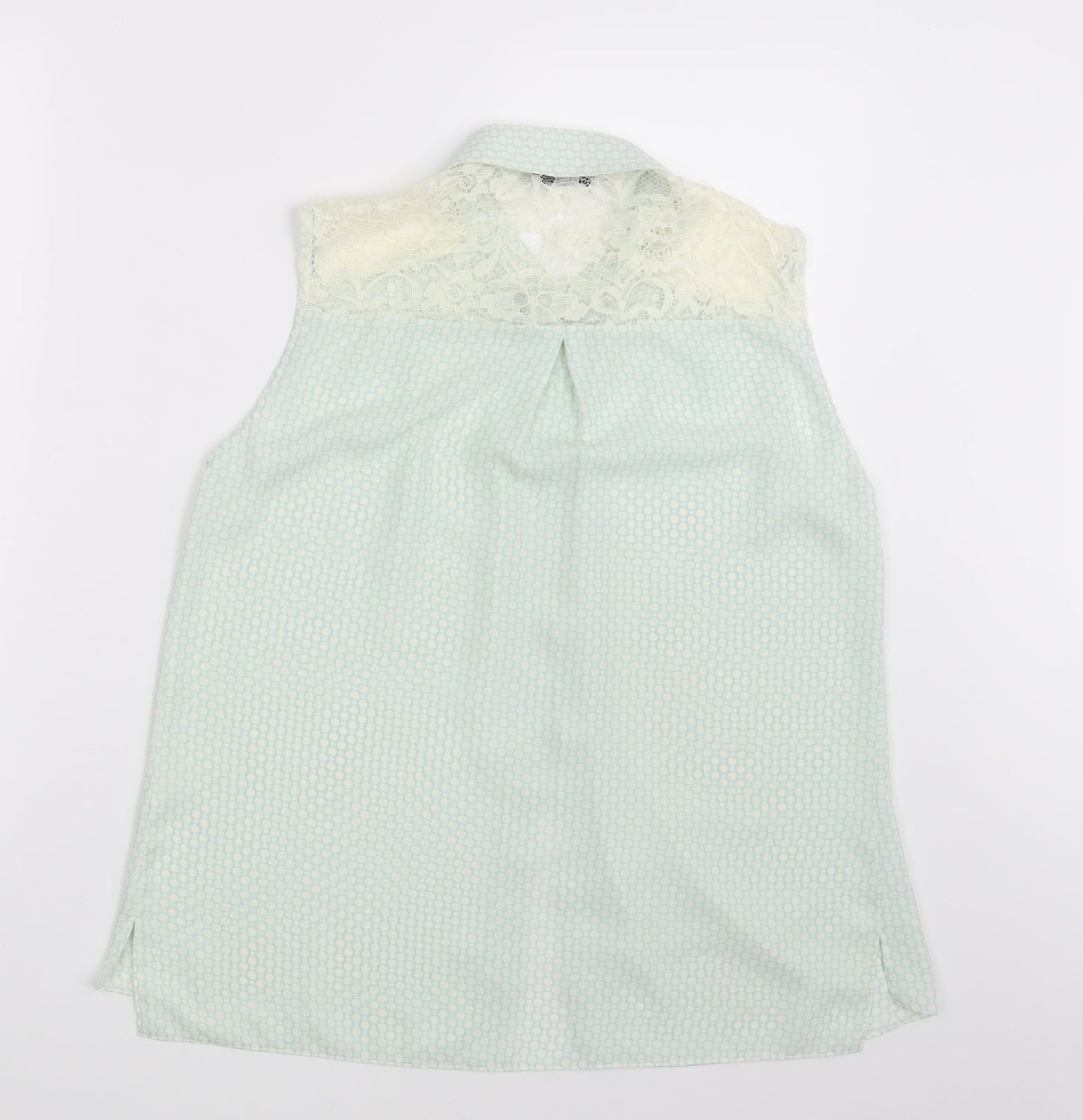 Womens UK Size 12 TU White Basic Button-Up