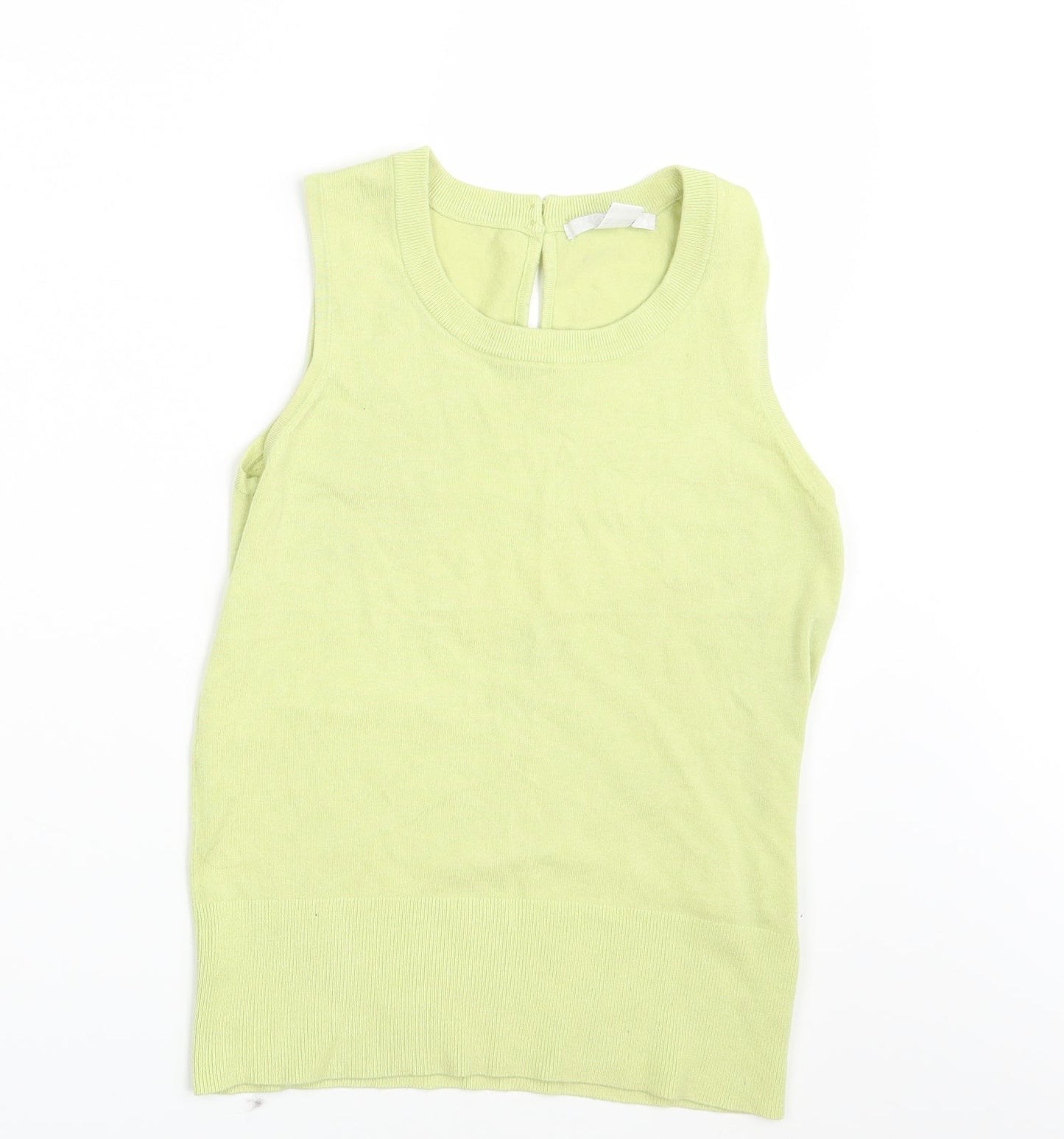 Womens UK Size 10 H&M Yellow Pullover Jumper