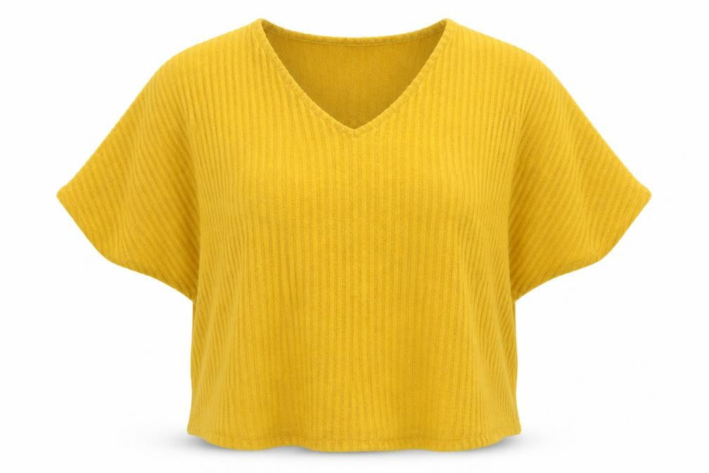 Womens UK Size S New Look Yellow Pullover Jumper