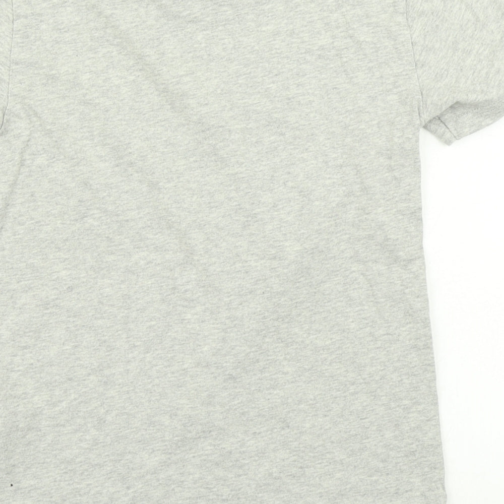 NEXT Boys Grey   Basic T-Shirt Size 8 Years  - Reversible sequins