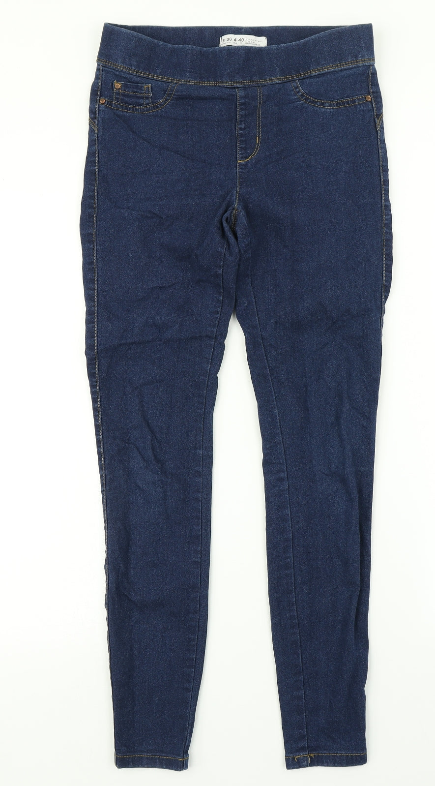 Denim Co Womens Blue  Denim Jegging Jeans Size 8 L26 in