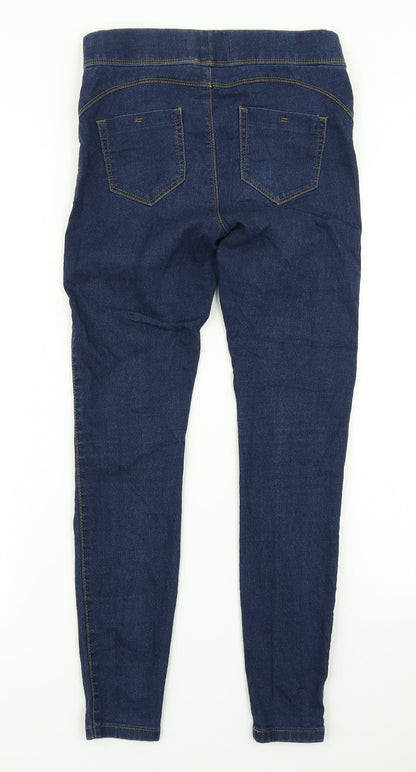 Denim Co Womens Blue  Denim Jegging Jeans Size 8 L26 in