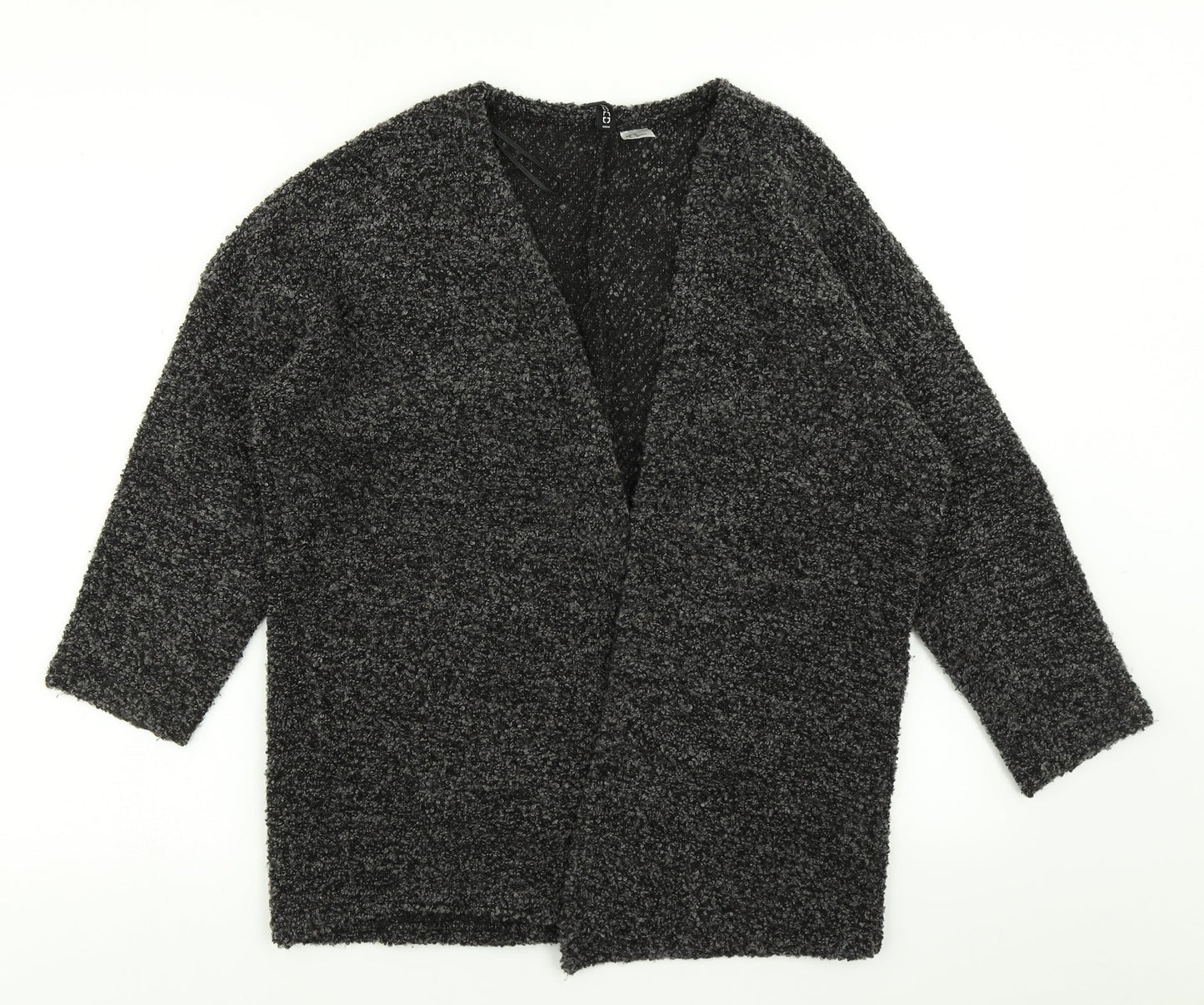Womens UK Size M Divided Grey Cardigan Jumper