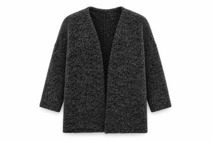 Womens UK Size M Divided Grey Cardigan Jumper