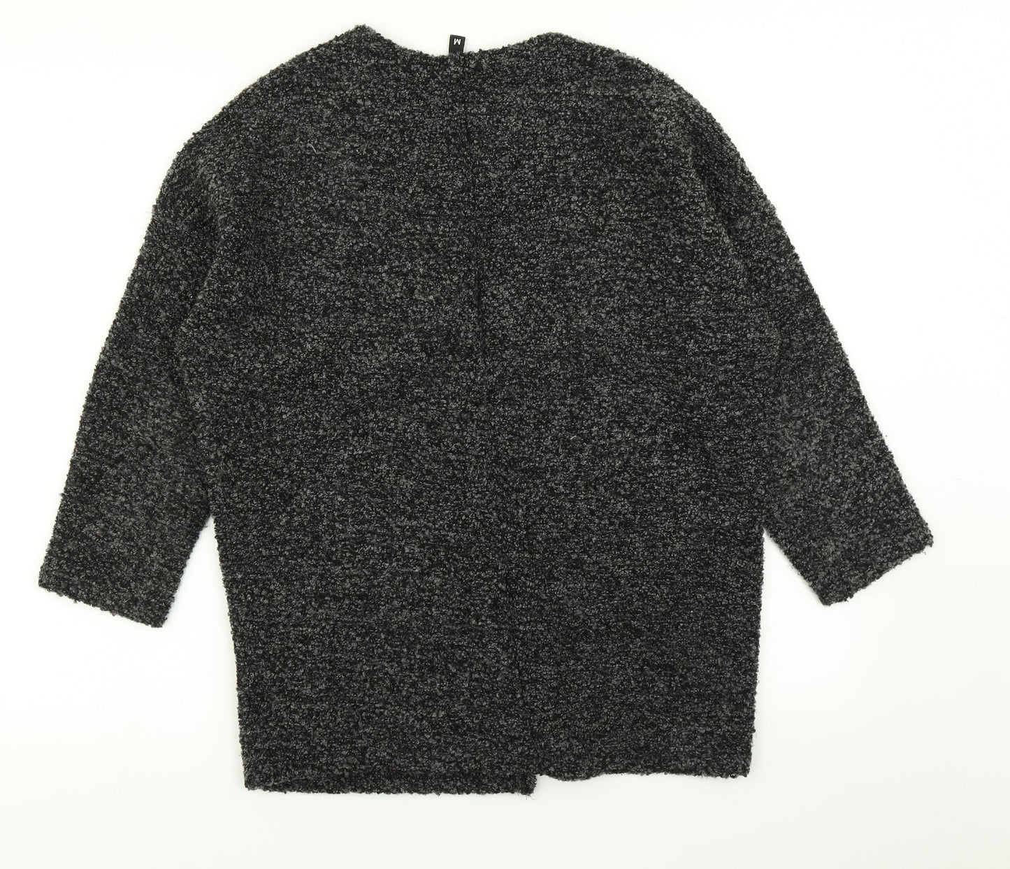 Womens UK Size M Divided Grey Cardigan Jumper