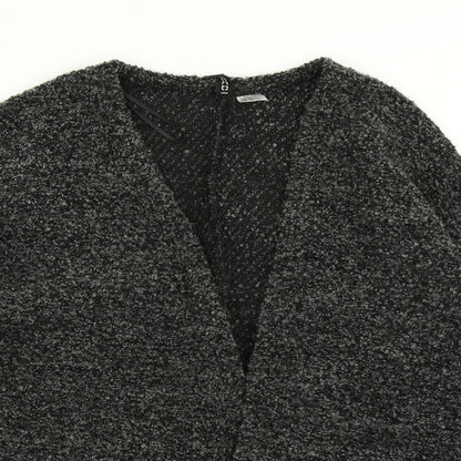 Womens UK Size M Divided Grey Cardigan Jumper