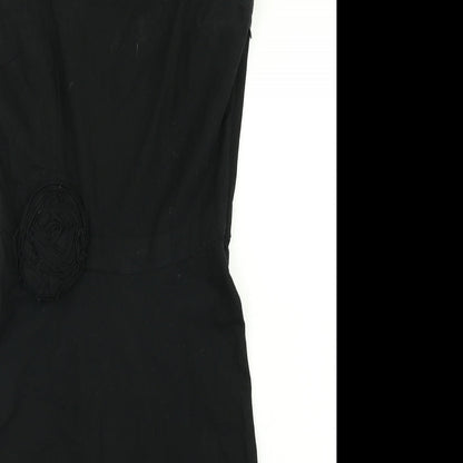 H&M Womens Black   Pencil Dress  Size 12