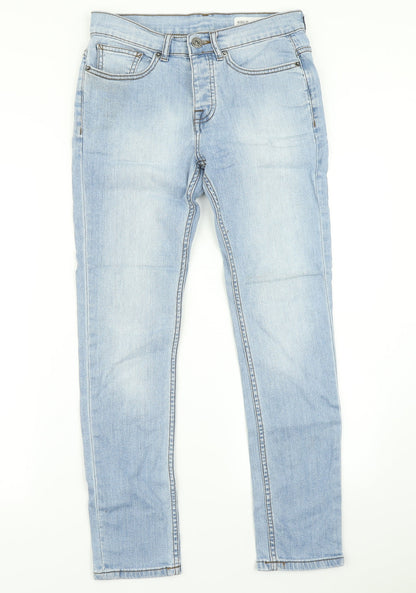 Denim Co Womens Blue  Denim Skinny Jeans Size 30 in L28 in