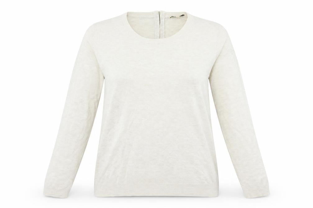 Womens UK Size 14 Papaya Grey Pullover Jumper