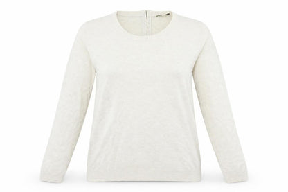 Womens UK Size 14 Papaya Grey Pullover Jumper