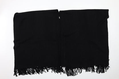 Preworn Womens Black    Shawl/Wrap