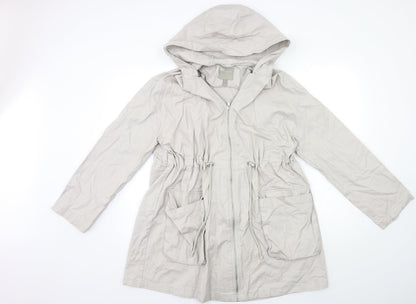 Womens UK Size 8 ASOS Grey Overcoat