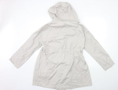 Womens UK Size 8 ASOS Grey Overcoat