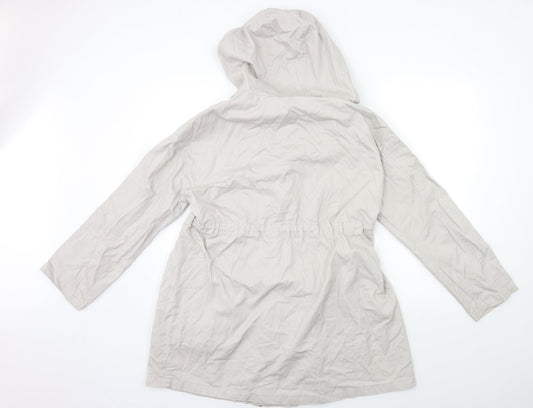 Womens UK Size 8 ASOS Grey Overcoat